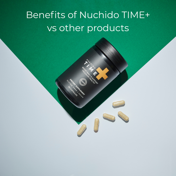 Benefits Of Nuchido TIME+ Vs Other Products