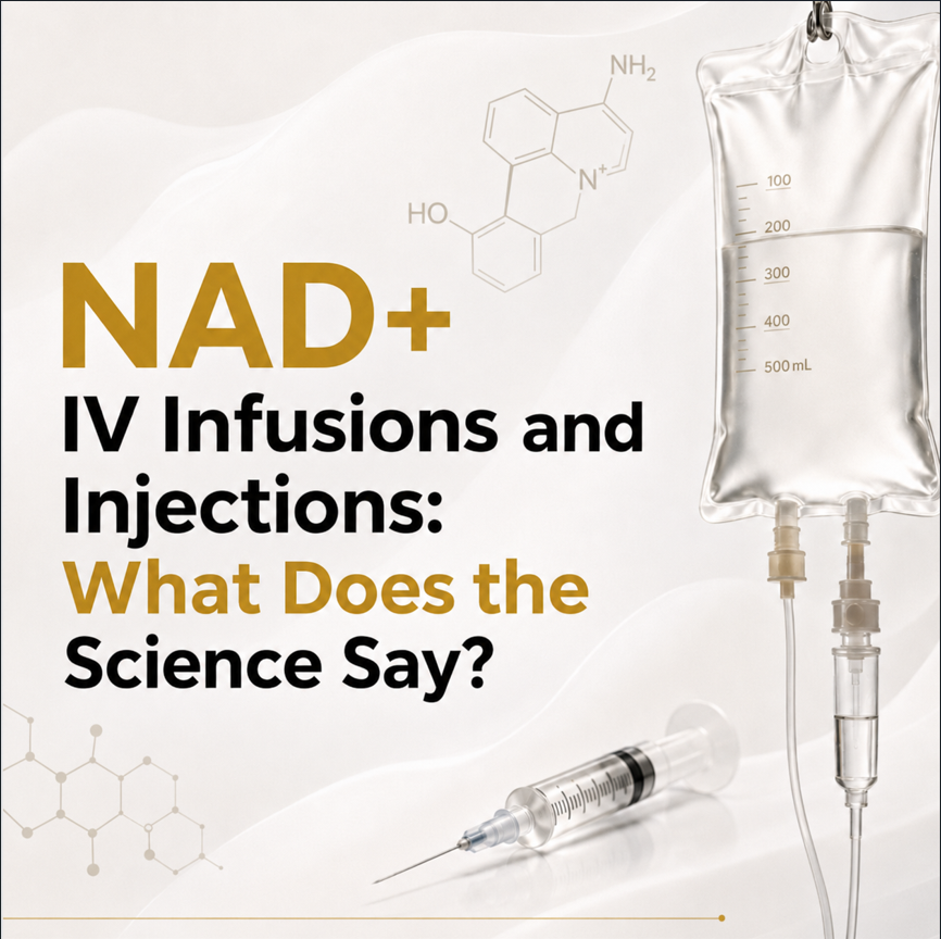 NAD+ IV Infusions and Injections: What Does the Science Say?