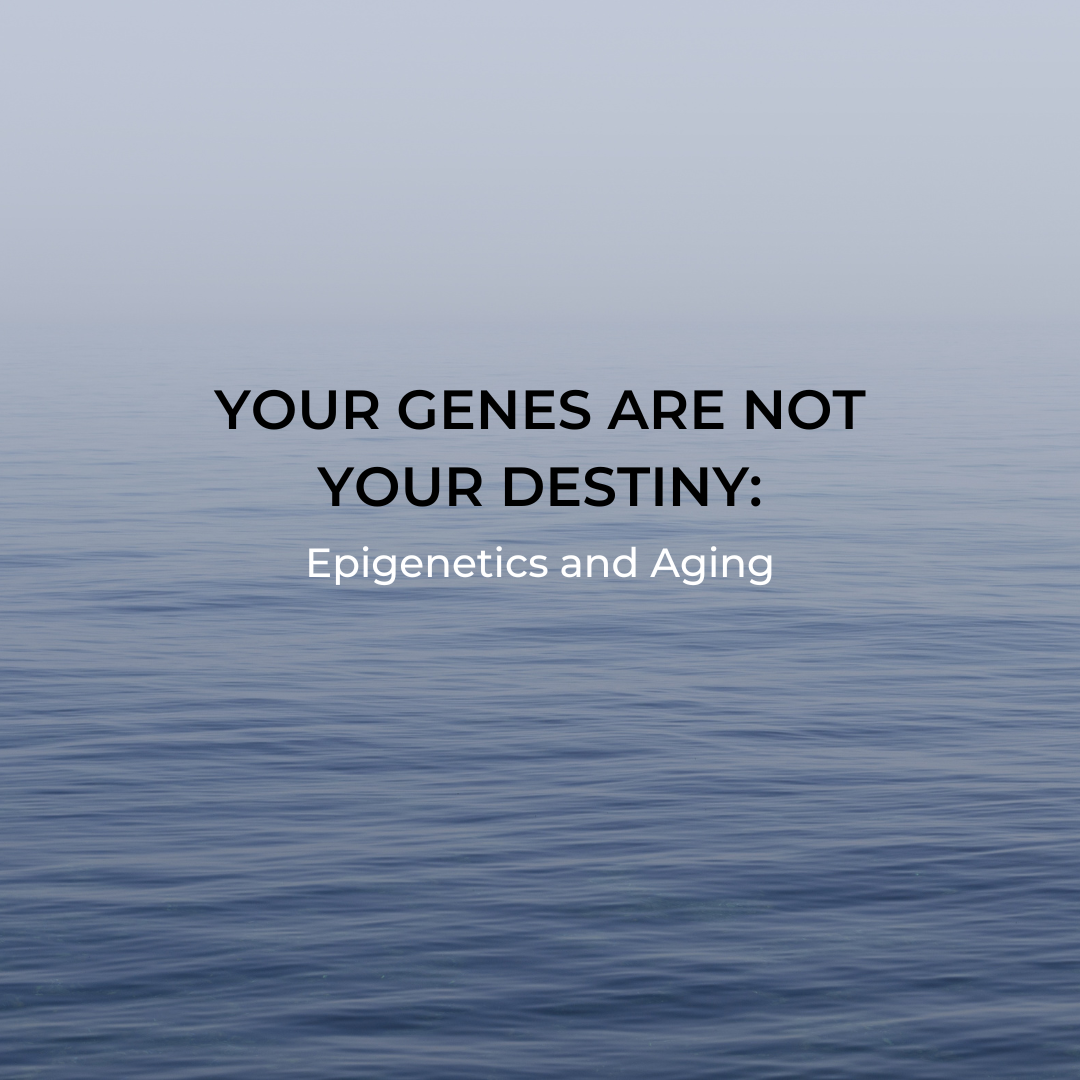 Your genes are not your destiny: Epigenetics and Aging
