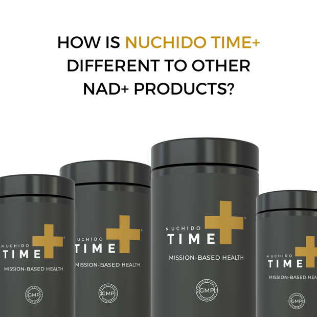 How is Nuchido TIME+ different to other NAD+ products : The science explained