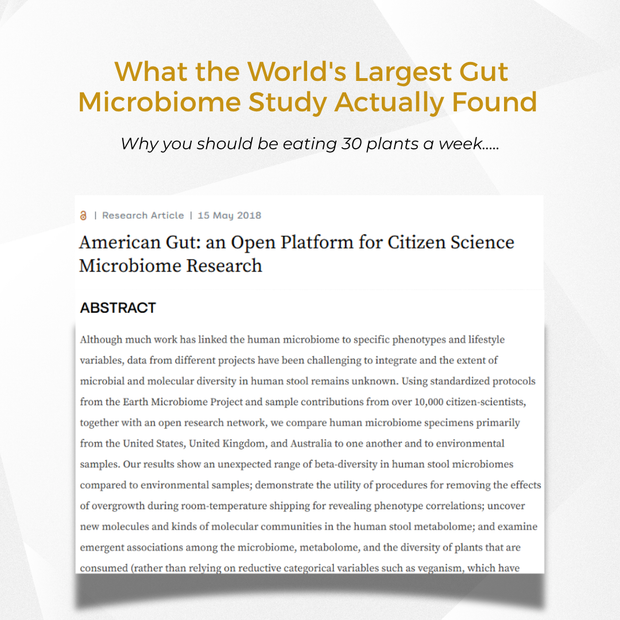 What the World's Largest Gut Microbiome Study Actually Found (And What To Do With It)